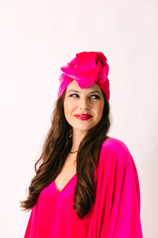 Pink Velvet Party Wrap