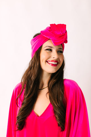 Pink Velvet Party Wrap