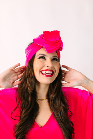 Pink Velvet Party Wrap