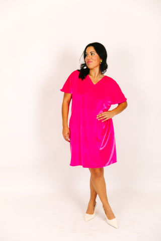 pink velvet t shirt dress Velvet Torch Cap Sleeve Bodycon Dress in Bubble Gum at Nordstrom Rack, Size X-Small