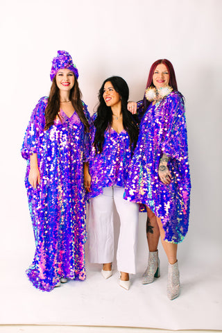 Lavender Paillette Tunic