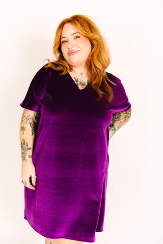 womens purple velvet dress Purple Velvet Velvet Gown For Women Purple Velvet Strapless Dress 26116 Jovani