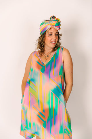 Rainbow Swing Dress