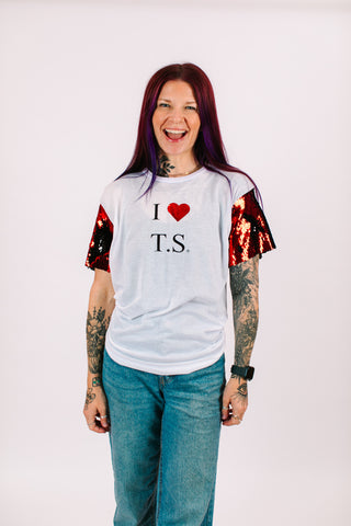 I Heart T.S. Party Tee