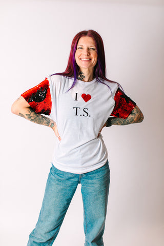 I Heart T.S. Party Tee