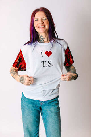 I Heart T.S. Party Tee