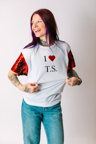 I Heart T.S. Party Tee