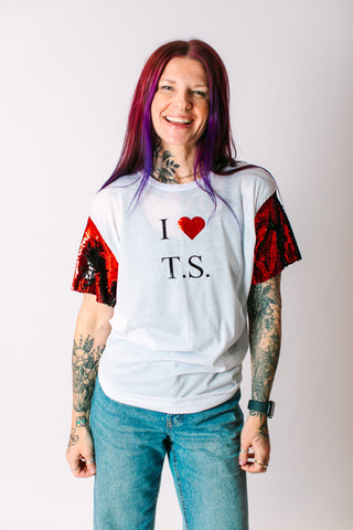 I Heart T.S. Party Tee