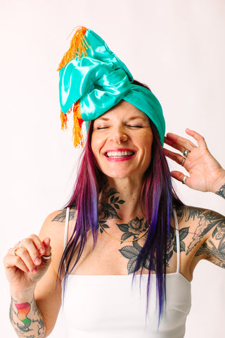 Showgirl Poly Tinsel Party Wrap