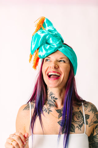 Showgirl Poly Tinsel Party Wrap