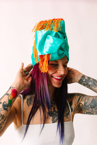 Showgirl Poly Tinsel Party Wrap