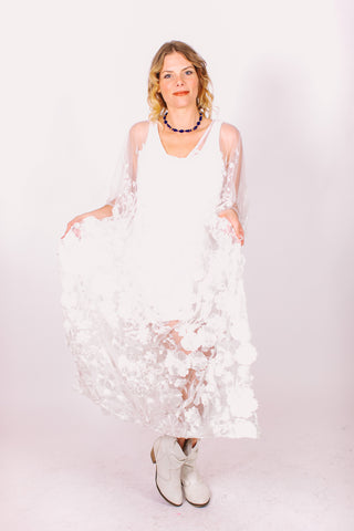 White Folklore Caftan