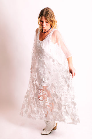 White Folklore Caftan