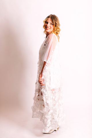 White Folklore Caftan