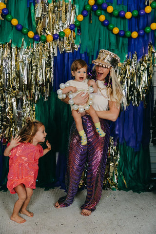 Future King Cake Connoisseur Onesie - Fringe+Co