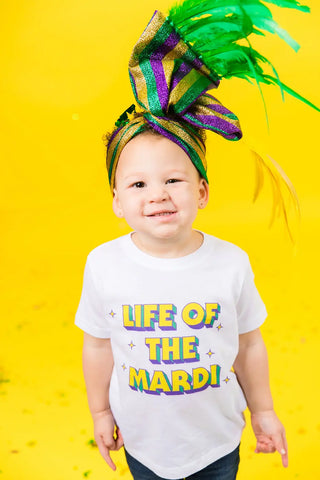 Life of the Mardi Toddler Party Tee Mardi Gras Fashion