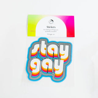 Stay Gay Sticker