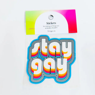 Stay Gay Sticker